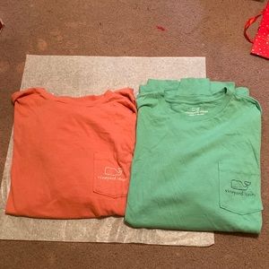 2pc Vineyard Vines Long Sleeve Shirt